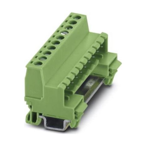 Bloc de jonction rail DIN Phoenix Contact MSTBHK 2.5/10-G-5.08, A visser ( Prix pour 1 )