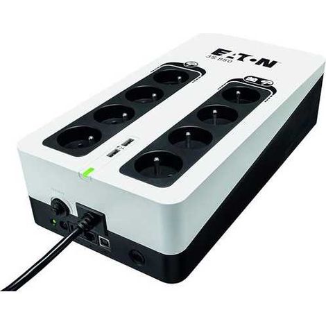 Multiprise Eaton 3S 850 Noir et blanc