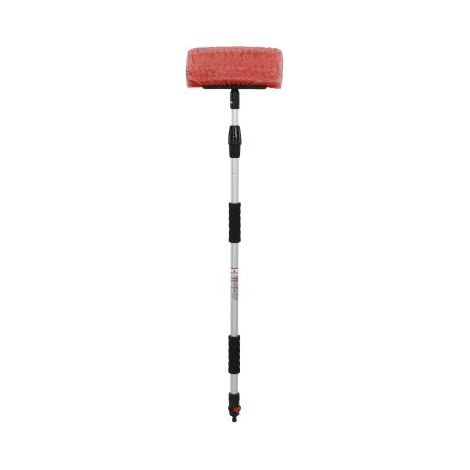 Cepillo de lavado telescópico Nigrin aluminio cerdas PVC
