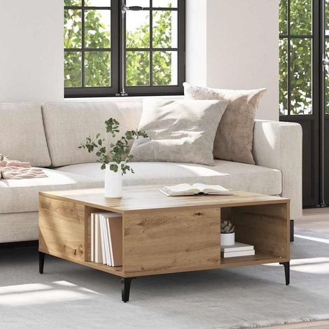 Couchtisch Artisan-Eiche 80 x 80 x 36,5 cm Holzwerkstoff