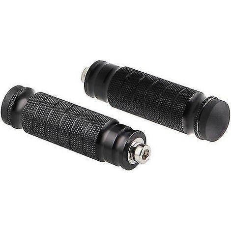 2 Stück Universal-CNC-Fußrasten für Motorräder, hintere Fußrasten, Motorrad-Fußrastenanlage mit Gewinde, Pedale für die hintere Fußrastenanlage (1/5)