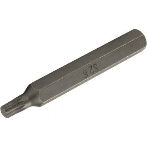 BGS Bit Länge 75 mm Antrieb Außensechskant 10 mm (3/8") Innenvielzahn (für XZN) M6 - 4860