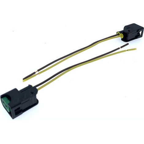 Fuel injector wiring harness connector for Hyundai IX35, Sonata 8, Sonata 9, Lang, Dongfeng, Mingtu, Zhipao, K5, and K5 engines. (1/4)