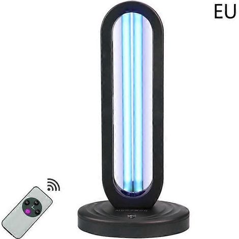 Lampe stérilisante ultraviolette 220 V avec télécommande, 38 W, lampe germicide UVC à haute production d'ozone - Version européenne - 220 V (1/5)