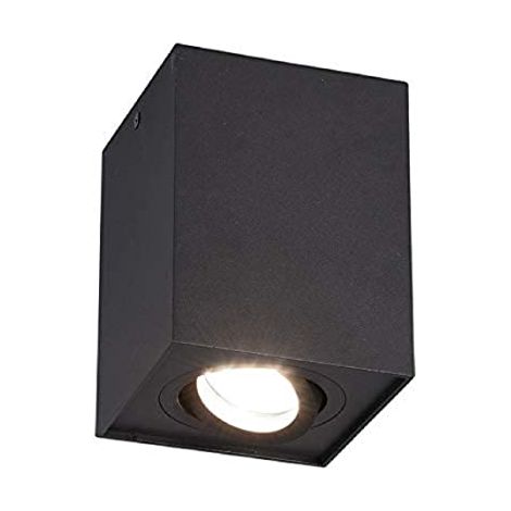 Faretto da soffitto BISCUIT nero GU10 Trio 613000132 (1/4)
