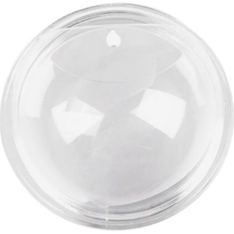 Pot de Plante Transparent Mural Suspendu pour Aquarium, Vase Rond en Acrylique, Bol à Bulles, Pot de Plante pour la Maison (1/4)