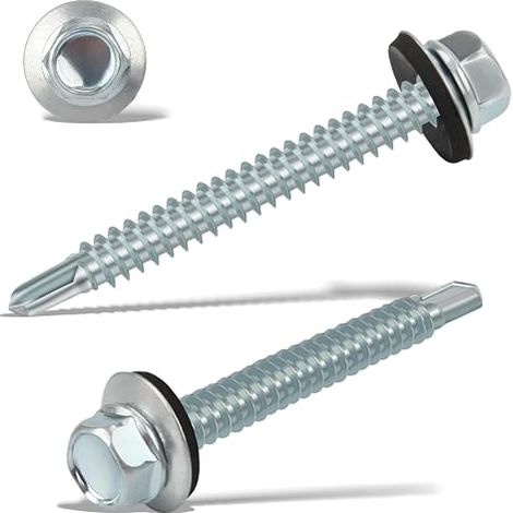 Vis à tôle acier inoxydable argent (1/5)