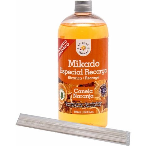 AMBIENTADOR MIKADO 500ML CANELA/NARANJA