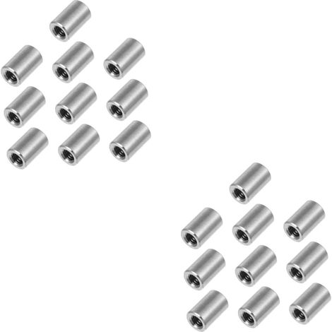 HEALLILY Lot de 20 raccords à tige filetée, écrous et manchons (1/5)