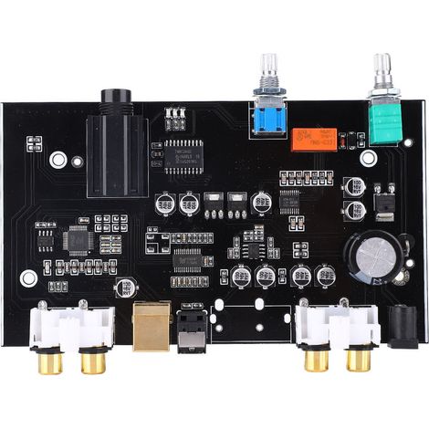 DC12V PCM5100 DAC-Platine mit Glasfaser-USB-Verstärker und Audio-Lautstärkeregler (1/5)