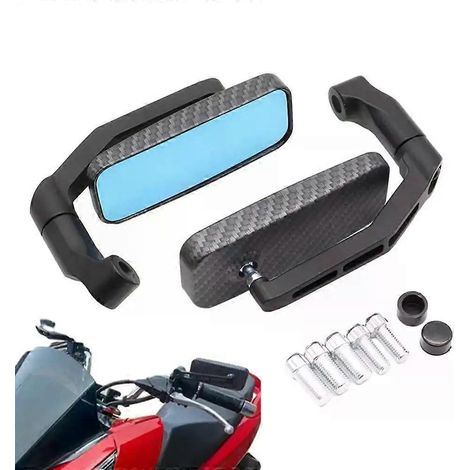 Motorrad-Seitenspiegel, universelle Lenkerhalterung, verstellbarer, klarer Lenker-Seitenrückspiegel für JXLGV (1/5)