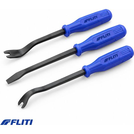 FLITI-3pcs Clips de Panneau de Porte Outil de Réparation Extracteur de Garniture Bleu (1/5)