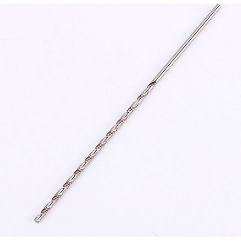 Mèche Hélicoïdale Extra Longue, Foret hélicoïdal en HSS Longueur 160mm Outils de Forage pour Bois, Métal et Acier Bit de Torsion de 3mm
