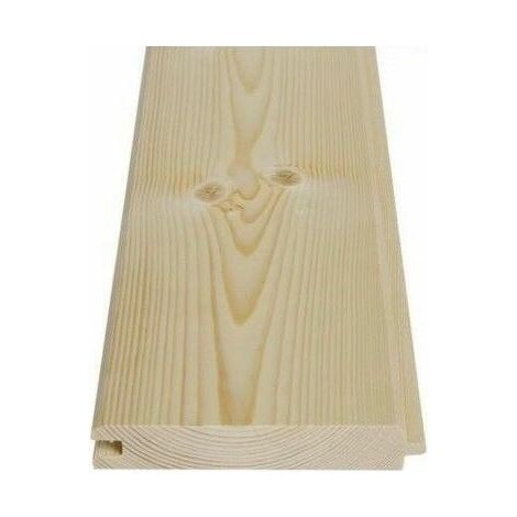Perline in legno di abete, doghe ad incastro mm 20 x 150 ab di ottima qualità dimensione disponibile: 20 x 150 x 1000 mm (1/5)