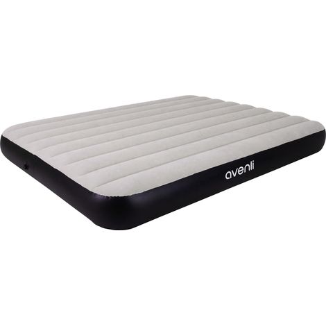 Kingsize-Luftmatratze, groß, komfortabel, Samt, Avenli-Bett, 203 x 152 x 25 cm (1/5)