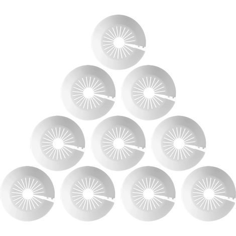 Manschette Pour Tube De Radiateur - Polypropylène - Diamètre 18 Mm - Pour Système De Chauffage - Lot De 10 (1/5)