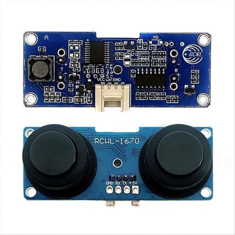 modules de télémétrie ultrasonique étanches RCWL-1670, portée de 2 à 400 cm, pour l'eau L()
