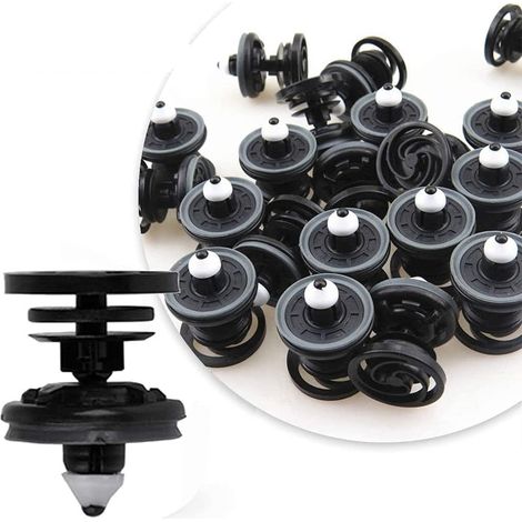 20 clips fixation revêtement porte, Golf 6 7, pièces auto (1/5)