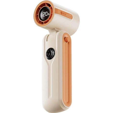Ventilateur Rechargeable USB Pliable À Affichage Numérique (1/5)