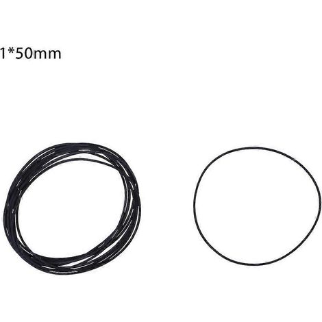 Ersatzgummiriemen für riemengetriebene Plattenspieler – 50 mm faltbar