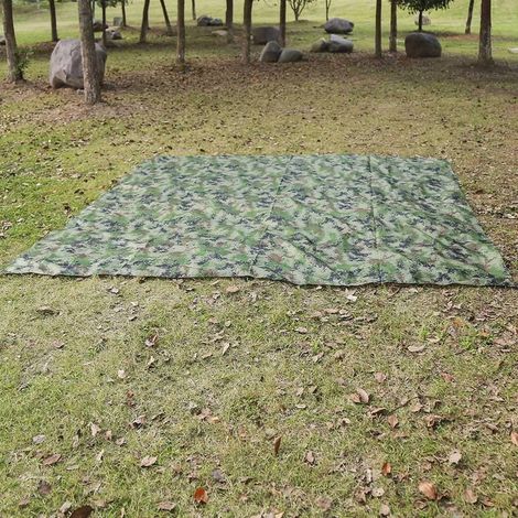 Protective Sunshade Awning, 50% Shade Rate, Tarpaulin Tent, Portable Shelter for Garden, Patio, Camping (1/5)