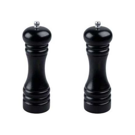 Fackelmann Macina pepe in legno nero 18 cm (1/3)