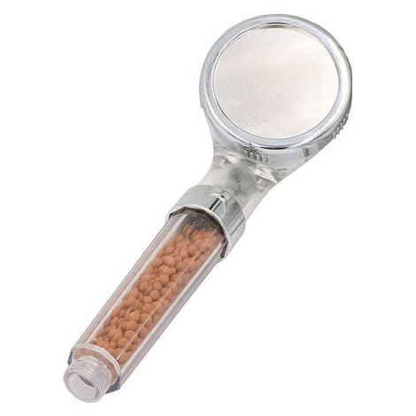 SOFFIONE UNIVERSALE DOCCIA PIETRE MINERALI PELLE TONICA DOCCIA IONI NEGATIVI (1/5)