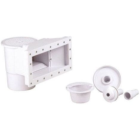 Trigano – Skimmer grande meurtrière pour piscine hors sol – Buse de refoulement incluse – Dimensions 30,6x34,8cm – Élimine débris et impuretés