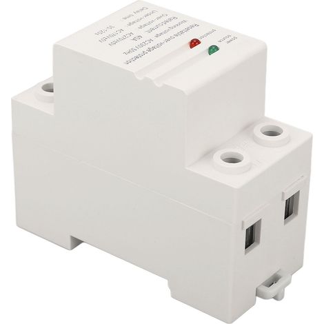 CHLTDQ Protecteur de surtension/sous-tension intelligent monophasé à réarmement automatique, interrupteur de protection à temporisation de limitation de courant, 40 A AC230 V 50 Hz, montage sur rail D (1/5)