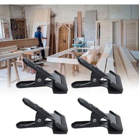 Lot de 4 serre-joints à large ouverture en A, outil de fixation multifonctionnel robuste pour le travail du bois, en métal. (1/5)