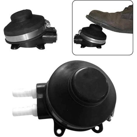Pompe à eau pour bateau - Pompe à eau pour pieds - Lavabo RV - Pompe à pied - Pompe auto-amorçante (1/5)