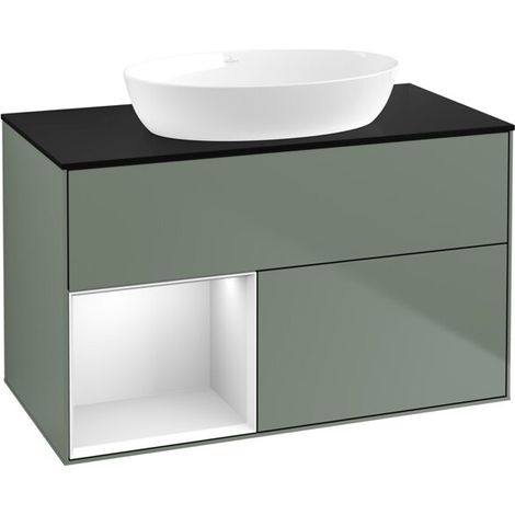 Villeroy & Boch GA12MTGM Armoire sous lavabo Finion GA1 (1/2)