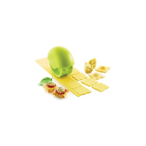 Silikomart bake'n roll, rullo in plastica per ravioli, snack (1/3)