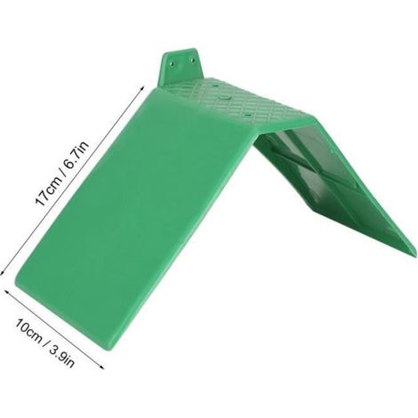10 pièces en plastique petit vert anti-dérapant Design colombe repose-pigeon perchoirs perchoir cadre oiseau fournitures -BOH (1/4)