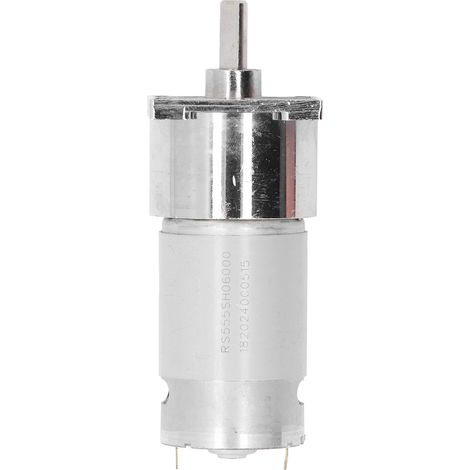Moteur à engrenages DC 24V 100 tr/min avec arbre excentrique, auto-blocage, bobine en laiton, réducteur de vitesse, sens horaire et antihoraire, pour automatismes et portails (1/5)