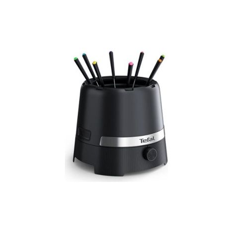 Tefal Fondue ThermoRespect, 8 Personnes, Sûre, Noir, EF2758F0