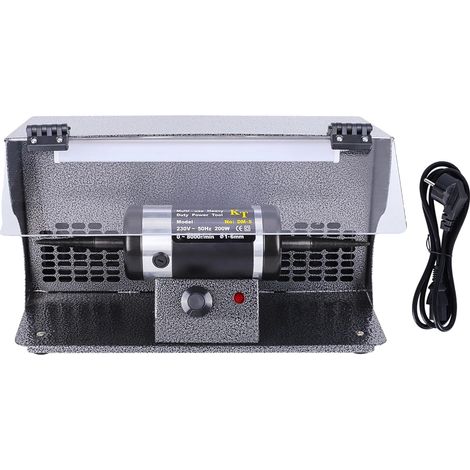 Pulidora de joyas, velocidad variable de 8000 RPM, colector de polvo integrado, 220 V (1/2)