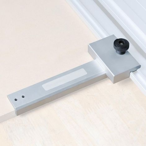 Équerre de guidage pour scie sur rail, rapporteur d'angle droit à 90°, guide d'équerre réglable compatible avec Festool, Makita, Milwaukee, Ridgid, Kreg (71962) (1/5)