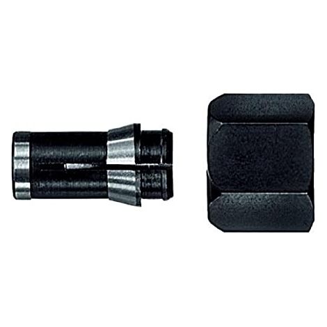 Bosch 1x Pinza di Serraggio con Dado, Ø 1/8'', Accessori per Smerigliatrici Assiali
