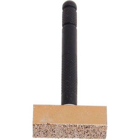 Dresseur de meule à main particules diamant brasure rectifieuse affûtage meule or 88x66x45mm 1 pièce (1/5)
