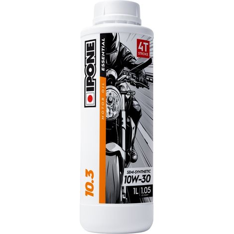 Aceite semisintético Ipone 10.3 10W30 1L Essential Honda Yamaha Suzuki