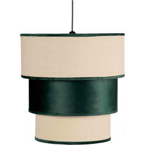 Sospensione 3 Paralumi Lucio1xe27 Verde Reg X 37d (1/2)