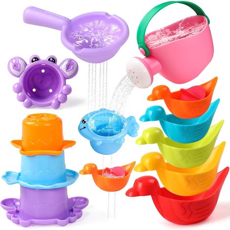 Baby Bath Toy 1 2 3 Year Old Baby Bath Toys 1 2 3 Years Child Bath Games 1-3 Years, Baby Pool Toy, Water Games, Baby Gift 1 2 3 Years Floating Toys (1/5)