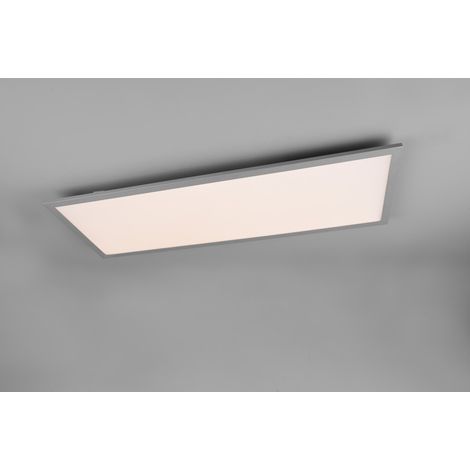 Lámpara de techo led rectangular Función de luz nocturna Gama de aluminio Trio Lighting (1/4)