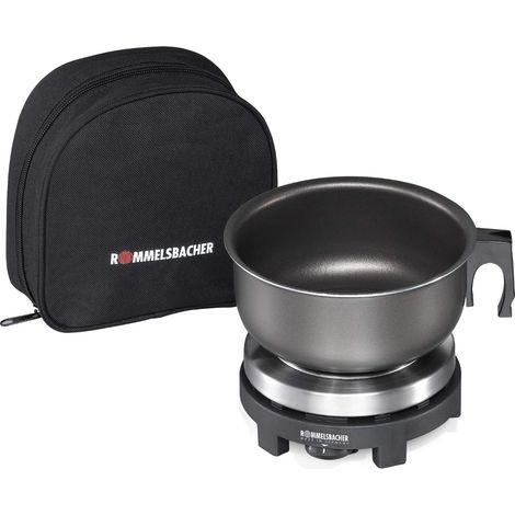 Piano Cottura da Tavolo Nero Rommelsbacher RK 501/S, Elettrodomestico da Cucina Multifunzionale (1/4)