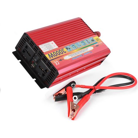 3000W 12V-220V Onduleur Solaire Haute Puissance UPS Convertisseur pour Maison Voiture (1/5)