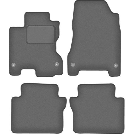Tapis de sol graphite pour Renault Koleos I SUV (2007-2016) (1/5)
