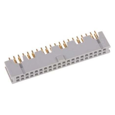 Connecteur femelle pour CI, 40 contacts, 2 rangées, 2.54mm, Traversant, Droit ( Prix pour 1 )