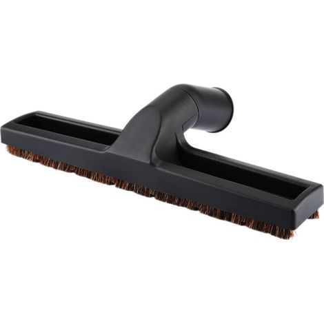 Brosse d'aspirateur, suceur spécial pour parquet, diamètre intérieur 32 mm, conception rotative, plastique noir haute résistance (1/4)