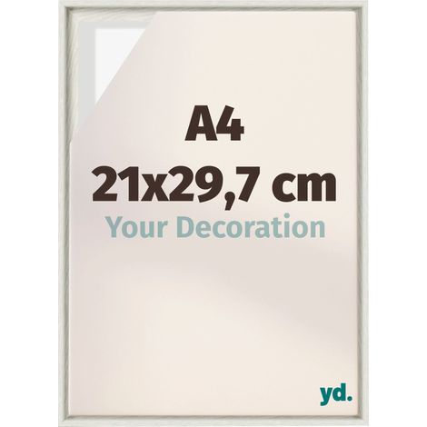 Your Decoration - Cadre flottant - Peinture À La Chaux - Cadre en caisse américaine pour toile sur chassis - MDF - Lyon (1/5)